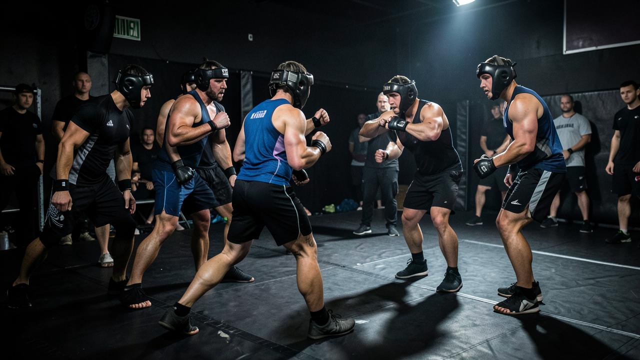 MMA and Fight Team class at Soda City Combat Club in West Columbia